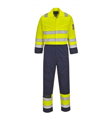 Modaflame Work Hi-Vis Multi-Norm Contrast FR Coverall