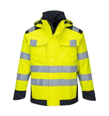 Modaflame Rain+ Hi-Vis Multi-Norm Contrast FR Jacket