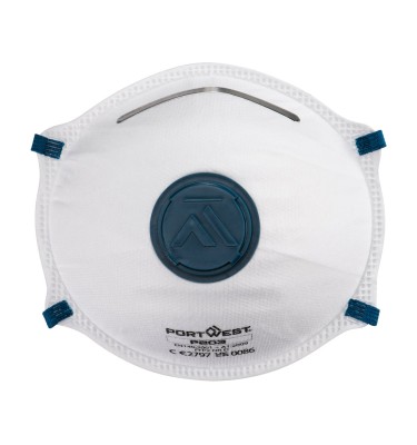 FFP2 Valved Dolomite Respirator (Pk10)