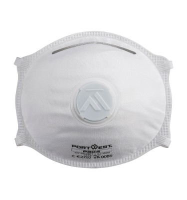 FFP3 Valved Dolomite Light Cup Respirator (Pk10)