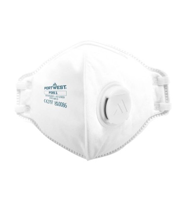 FFP3 Valved Dolomite Fold Flat Respirator (Pk20)