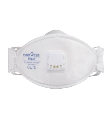 Trifold Valved Dolomite FFP3 Respirator (Pk10)