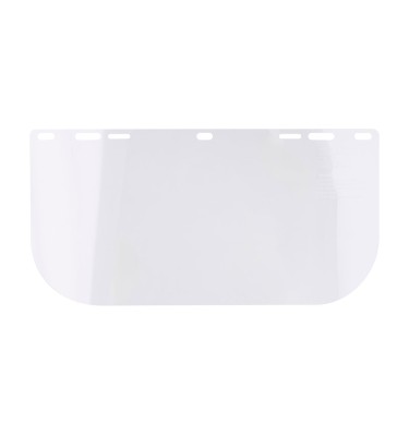 PC Visor Flat Clear (PK 5)