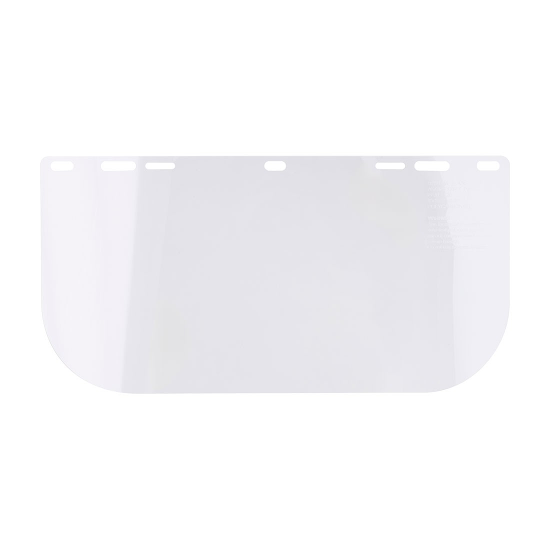 PC Visor Flat Clear (PK 5)