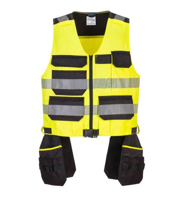 PW3 Hi-Vis Class 1 Tool Vest