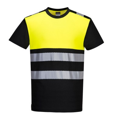 PW3 Hi-Vis Cotton Comfort Class 1 T-Shirt S/S