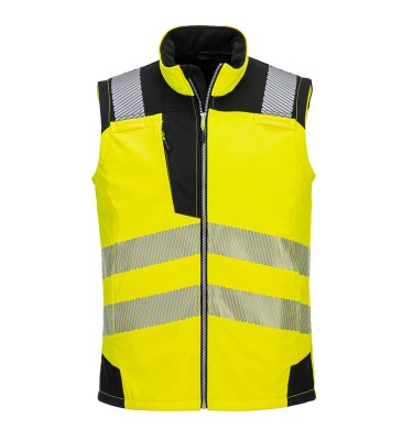 PW3 Hi-Vis Softshell Gilet (3L)