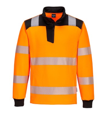 PW3 Hi-Vis 1/4 Zip Sweatshirt