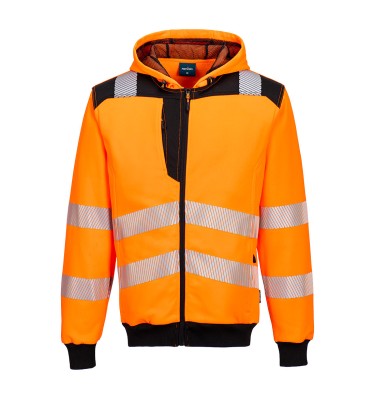 PW3 Hi-Vis Zip Hoodie