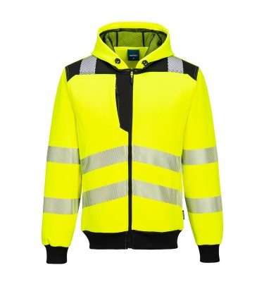 PW3 Hi-Vis Zip Hoodie