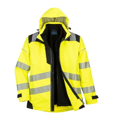 PW3 Hi-Vis 3-in-1 Jacket