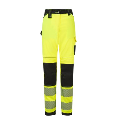 PW3 Hi-Vis Women's Stretch Work Trousers