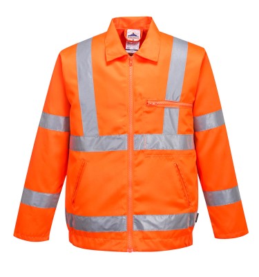 Hi-Vis Polycotton Bomber Jacket
