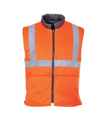 Hi-Vis Reversible Bodywarmer