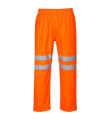 Hi-Vis Breathable Rain Trousers