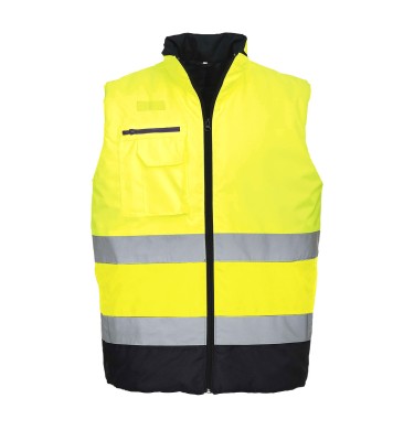 Hi-Vis Contrast Bodywarmer