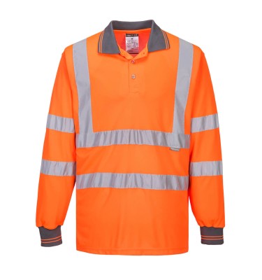 Hi-Vis Polo Shirt L/S