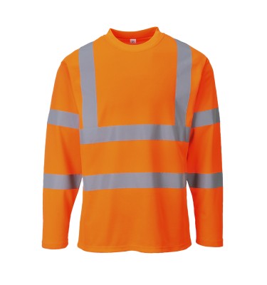 Hi-Vis Cotton Comfort T-Shirt L/S