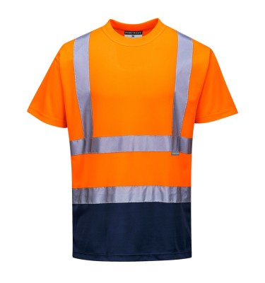 Hi-Vis Contrast T-Shirt S/S