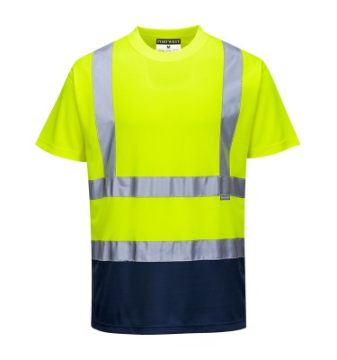 Hi-Vis Contrast T-Shirt S/S