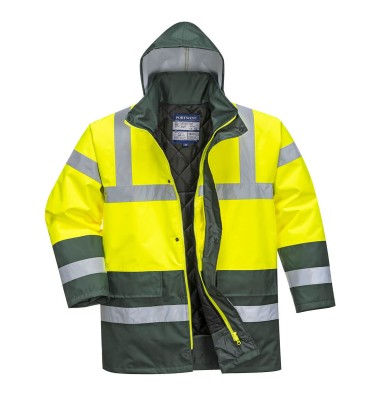 Hi-Vis Contrast Winter Traffic Jacket