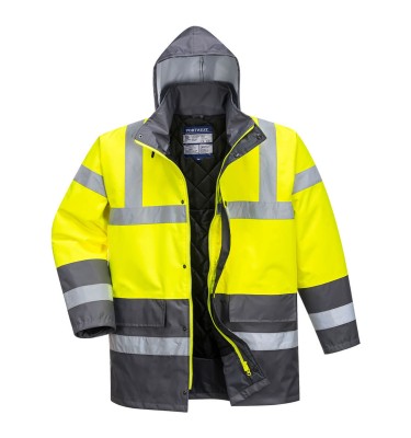 Hi-Vis Contrast Winter Traffic Jacket