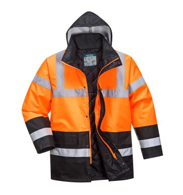 Hi-Vis Contrast Winter Traffic Jacket