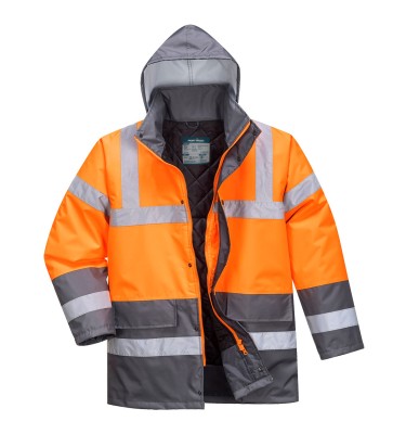 Hi-Vis Contrast Winter Traffic Jacket
