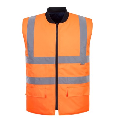 Hi-Vis Reversible Bodywarmer