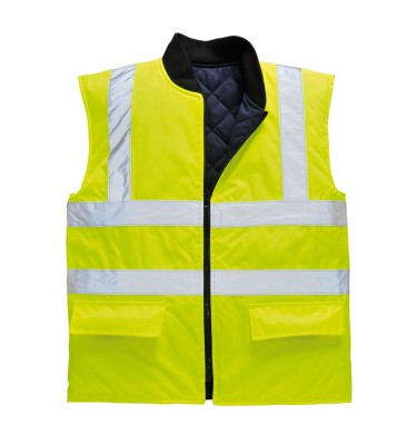 Hi-Vis Reversible Bodywarmer