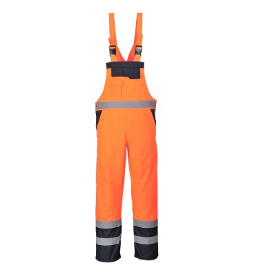 Hi-Vis Contrast Winter Bib and Brace