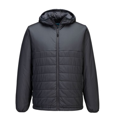 Professional Hooded Insulated Baffle Jacket