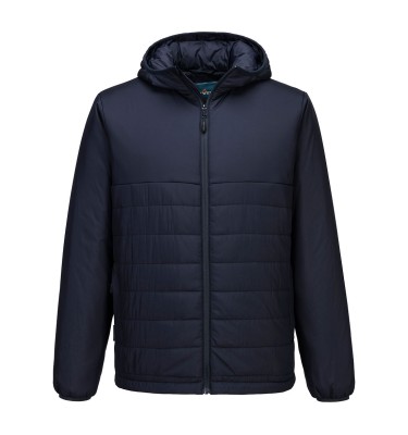 Professional Hooded Insulated Baffle Jacket