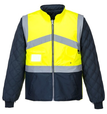 Hi-Vis Breathable 2-in-1 Contrast Reversible Jacket