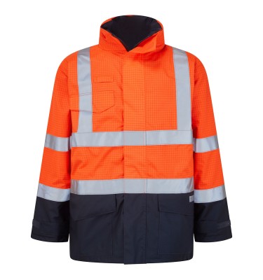Bizflame Rain Hi-Vis Constrast FR Jacket