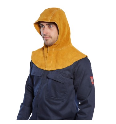 FR Leather Hood