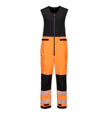 PW3 Hi-Vis Rain Salopettes (3L)
