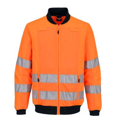 Hi-Vis Mesh Panel Work Jacket