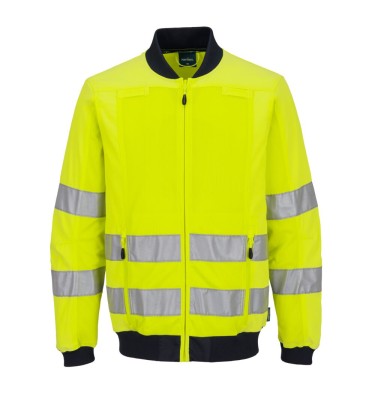 Hi-Vis Mesh Panel Work Jacket