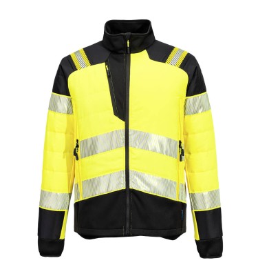 PW3 Hi-Vis Hybrid Baffle Jacket