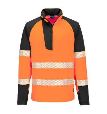 PW3 Hi-Vis 1/4 Zip Sweatshirt