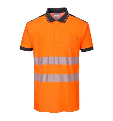PW3 Hi-Vis Cotton Comfort Polo Shirt S/S