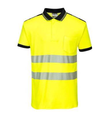 PW3 Hi-Vis Cotton Comfort Polo Shirt S/S