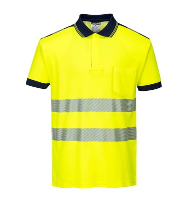 PW3 Hi-Vis Cotton Comfort Polo Shirt S/S