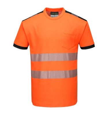 PW3 Hi-Vis Cotton Comfort T-Shirt S/S
