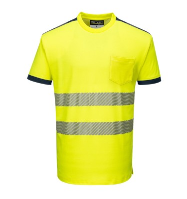 PW3 Hi-Vis Cotton Comfort T-Shirt S/S