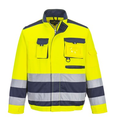 Lille Hi-Vis Contrast Bomber Jacket