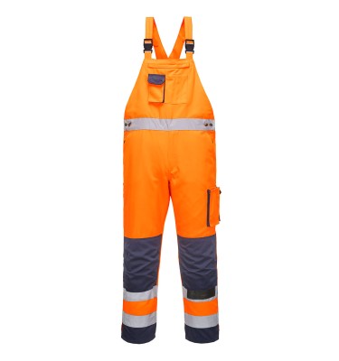 Dijon Hi-Vis Contrast Work Bib and Brace