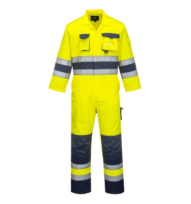 Nantes Hi-Vis Contrast Work Coverall