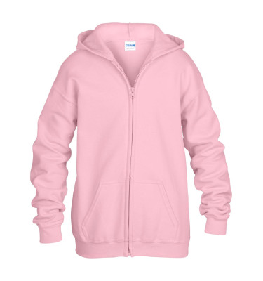 HEAVY BLEND™ YOUTH FULL ZIP HOODED SWEATSHIRT